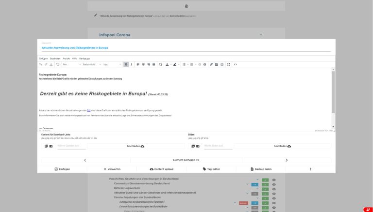 CMS - Bearbeiten